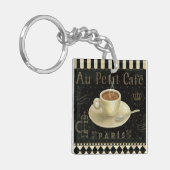 Beker van Cappuccino Sleutelhanger (Voorkant Links)