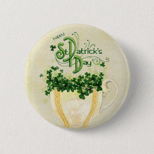 Beker van de Button van Cheer St. Patrick