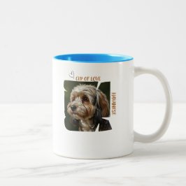 Beker van de Liefde Hond Liefhebber Koffie Cadeau  Tweekleurige Koffiemok