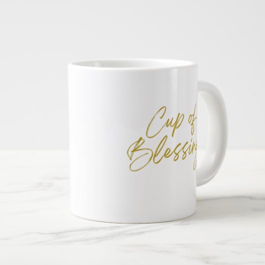 Beker van de Mok Blessings Jumbo 20 oz (Voorkant rechts)