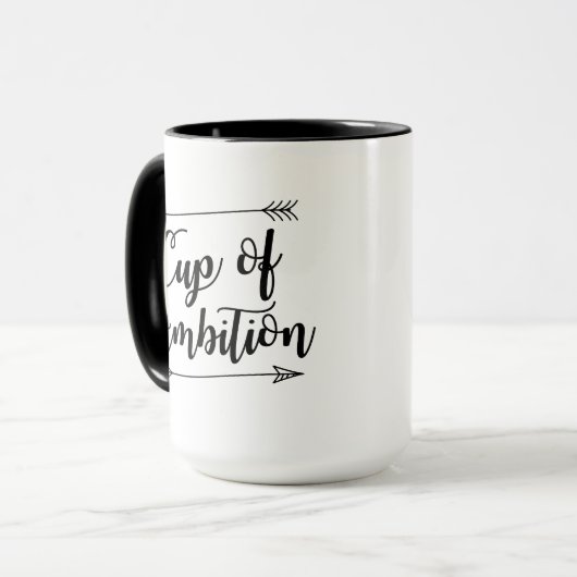 Beker van de Mok van Ambition Coffee (Voorkant links)