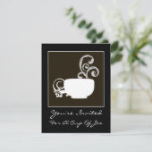 beker van de uitnodiging van Joe (Staand voorkant)