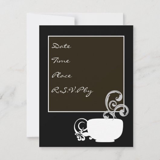 beker van de uitnodiging van Joe (Achterkant)