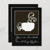 beker van de uitnodiging van Joe (Voorkant / Achterkant)