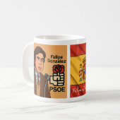 Beker van Felipe González Koffiemok (Voorkant links)