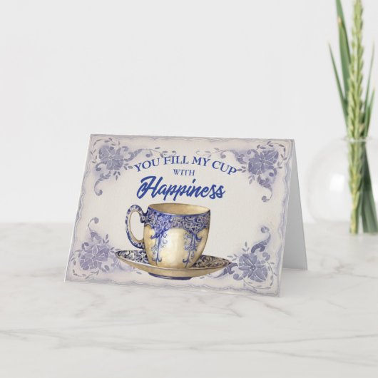 Beker van Geluk Kaart (Voorkant)