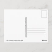 Beker van Hot Tea Train Oekraïne Briefkaart (Achterkant)