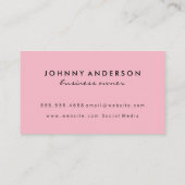 Beker van ijs Scoops Visitekaartje (Achterkant)