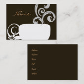 Beker van Joe Card Visitekaartje (Voorkant / Achterkant)