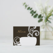 Beker van Joe Card Visitekaartje (Staand voorkant)