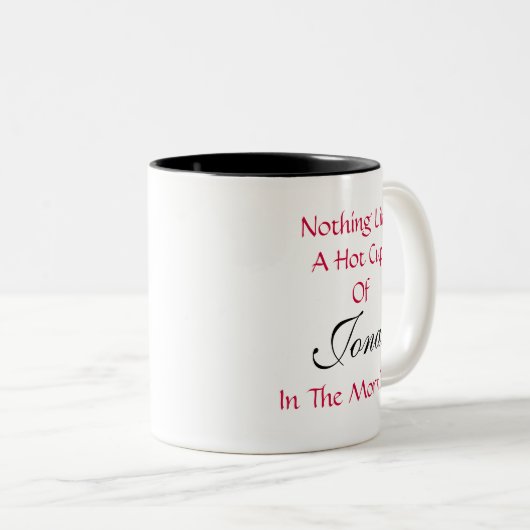 Beker van Jonas Tweekleurige Koffiemok (Voorkant rechts)