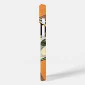  beker van koffie, saucer, Spoon, Retro Diner Case-Mate iPhone Case (Achterkant / Links)