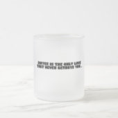 Beker van liefde en gevoelens matglas koffiemok (Center)