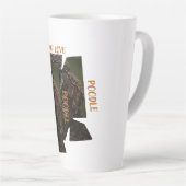 Beker van Liefde Hond Liefhebber 17oz Grote Latte Mok (Rechterhoek)