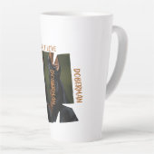 Beker van Liefde Hond Liefhebber 17oz Grote Latte Mok (Rechterhoek)