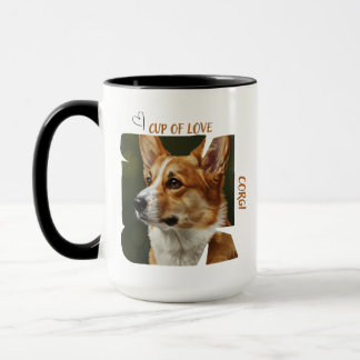 Beker van Liefde Hond Liefhebber 445ml Koffiemok Mok