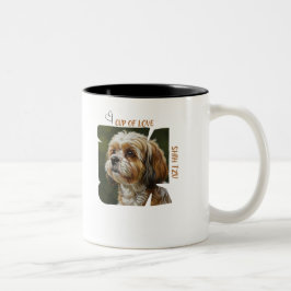 Beker van Liefde Hond Liefhebber Koffie Cadeau Ide Tweekleurige Koffiemok