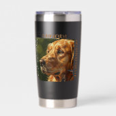 Beker van Liefde Hond Liefhebber Thermische Tumble Geïsoleerde Drinkbeker (Voorkant)