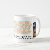 Beker van Pennsylvania Koffiemok (Voorkant rechts)
