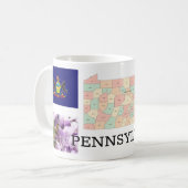 Beker van Pennsylvania Koffiemok (Voorkant links)