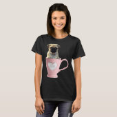 Beker van Pug L Classic T-Shirt 2 (Voorkant volledig)