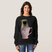 Beker van Pug L Classic T-Shirt 2 (Voorkant volledig)