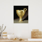 Beker van Shaft Grave IV, Mycenae Poster (Keuken)