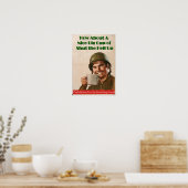 Beker van STHU Poster (Keuken)