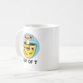 Beker van T Funny Alphabet Tea Pun Koffiemok (Voorkant links)