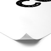 Beker van T Funny Alphabet Tea Pun Poster (Hoek)