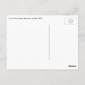 Beker van Tea door Mary Cassatt,  impressionisme Briefkaart (Achterkant)