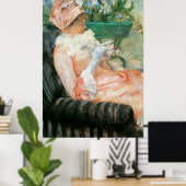 Beker van Tea door Mary Cassatt,  impressionisme Poster (Thuiskantoor)