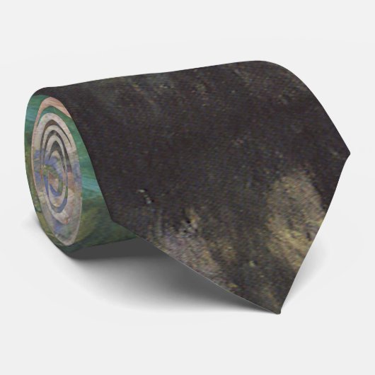 Beker van Tea door Mary Cassatt, impressionisme Stropdas (Opgerold)