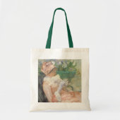 Beker van Tea door Mary Cassatt,  impressionisme Tote Bag (Voorkant)