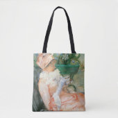 Beker van Tea door Mary Cassatt,  impressionisme Tote Bag (Voorkant)
