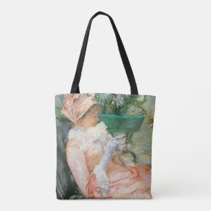 Beker van Tea door Mary Cassatt,  impressionisme Tote Bag
