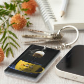 Beker van Tea Keyring/Sleutelhanger Sleutelhanger (Voorkant Rechts)