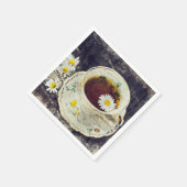 Beker van Tea Paper Napkins Servet (Hoek)