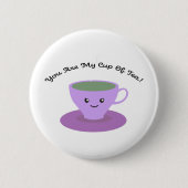 Beker van Tea Ronde Button 5,7 Cm (Voorkant)