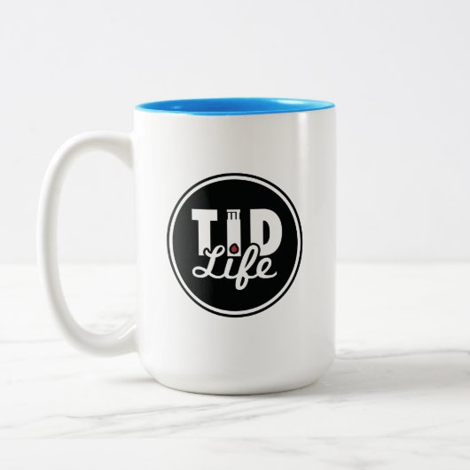 Beker van Tea Tweekleurige Koffiemok (Links)