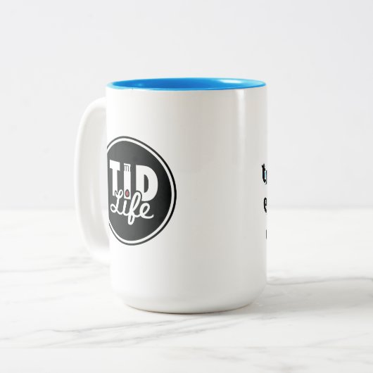 Beker van Tea Tweekleurige Koffiemok (Voorkant links)