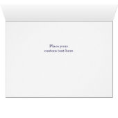 Beker van theekoekjes en hartkoekjes | Wenskaart (Binenzijde Horizontaal (Onderkant))