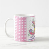 Beker van vreugde koffiemok (Links)