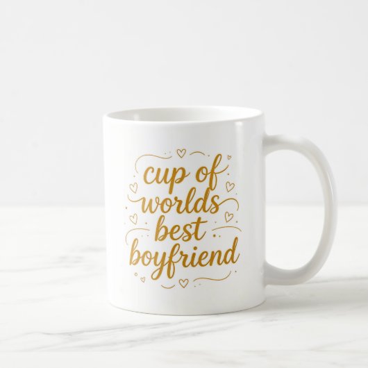beker van werelds beste vriend koffiemok (Rechts)