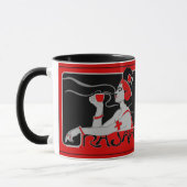 Beker Vintage Cafe Rajah 2 Mok (Links)