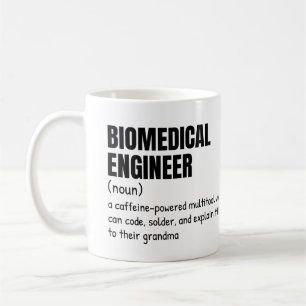 Beker voor biomedisch ingenieur koffiemok