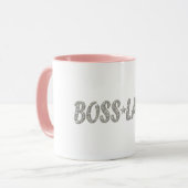 Beker voor de Baas Dame Mok (Voorkant links)