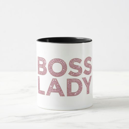 Beker voor de Baas Dame Mok (Midden)