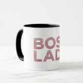 Beker voor de Baas Dame Mok (Voorkant links)