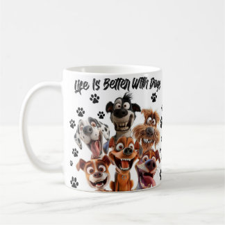 Beker voor hondenliefhebbers koffiemok
